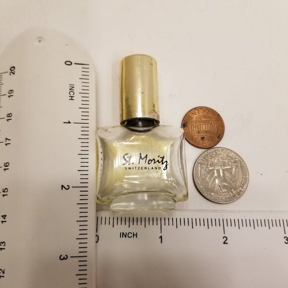 ✅Vintage St. Moritz Switzerland by Jean-Michelle 0.25 oz, Mini Travel Size Empty - Picture 1 of 7